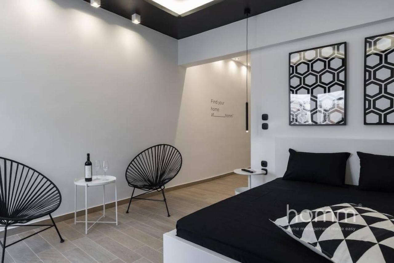 34Sqm Minimal Homm Apartment With Acropolis View Athena Bagian luar foto