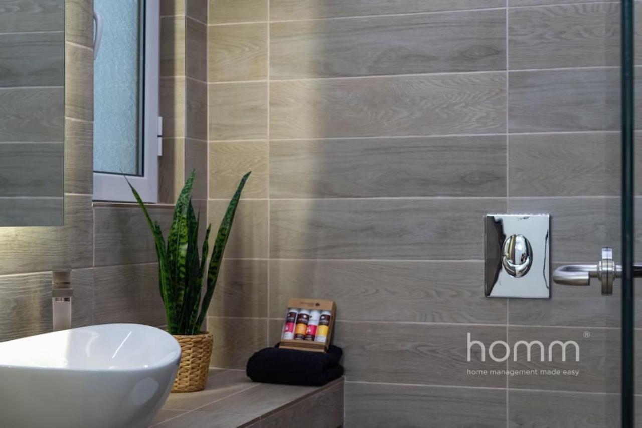 34Sqm Minimal Homm Apartment With Acropolis View Athena Bagian luar foto